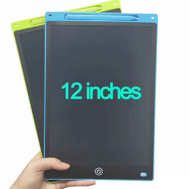 Unleash Creativity with the 10/12-Inch LCD Writing Tablet - Perfect for Kids' Graffiti and Sketching Fun!