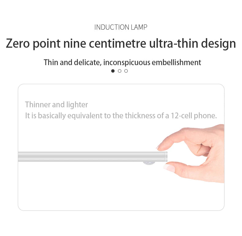 Lampă LED cu Senzor de Mișcare – 3 culori în 1