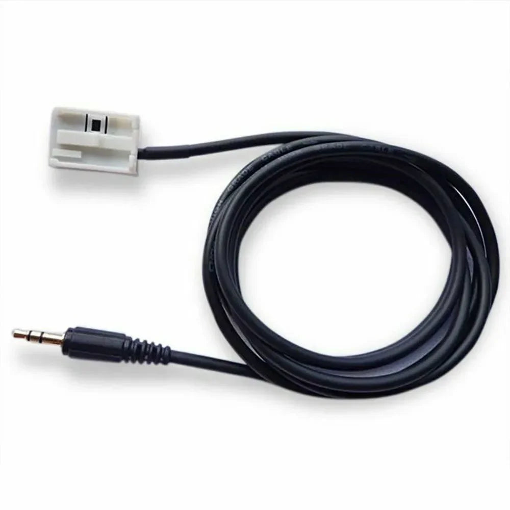Premium Car AUX 12PIN Audio Adapter with 3.5MM Jack for BMW Models E60, E63, E64, E65, E66, E87, E88, E81, E82, E90, E91, E92 - Connect Your Music Effortlessly!