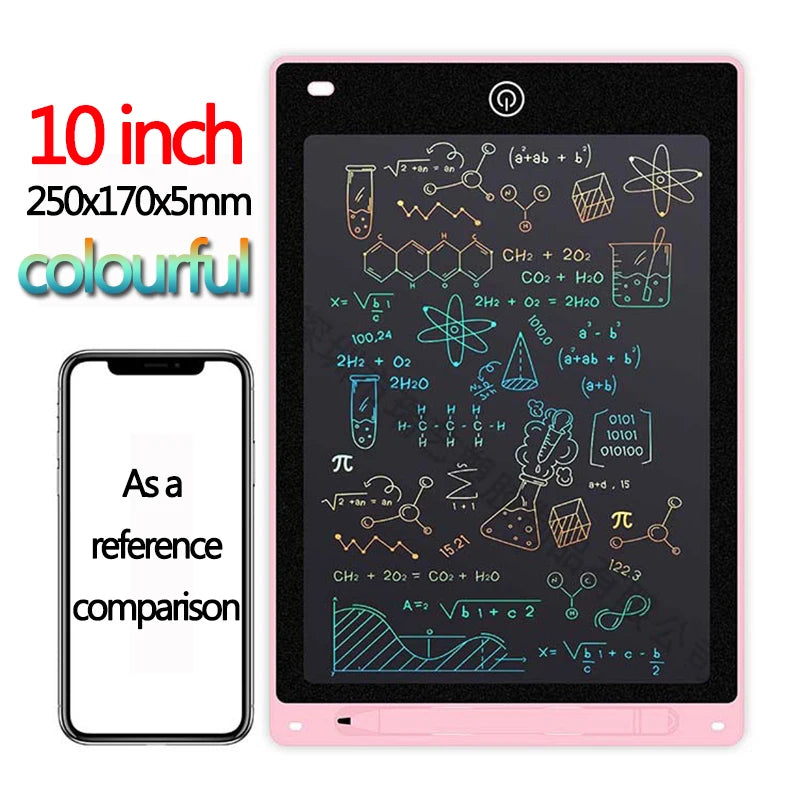 Unleash Creativity with the 10/12-Inch LCD Writing Tablet - Perfect for Kids' Graffiti and Sketching Fun!
