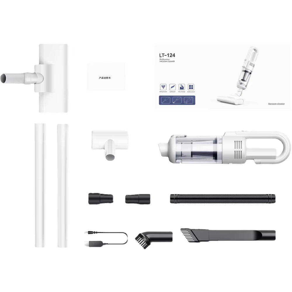 Multifunction Home-Appliance 19000Pa Cleaning Machine Powerful Wireless Car Vacuum Cleaner Metal Strainer Portable Handheld